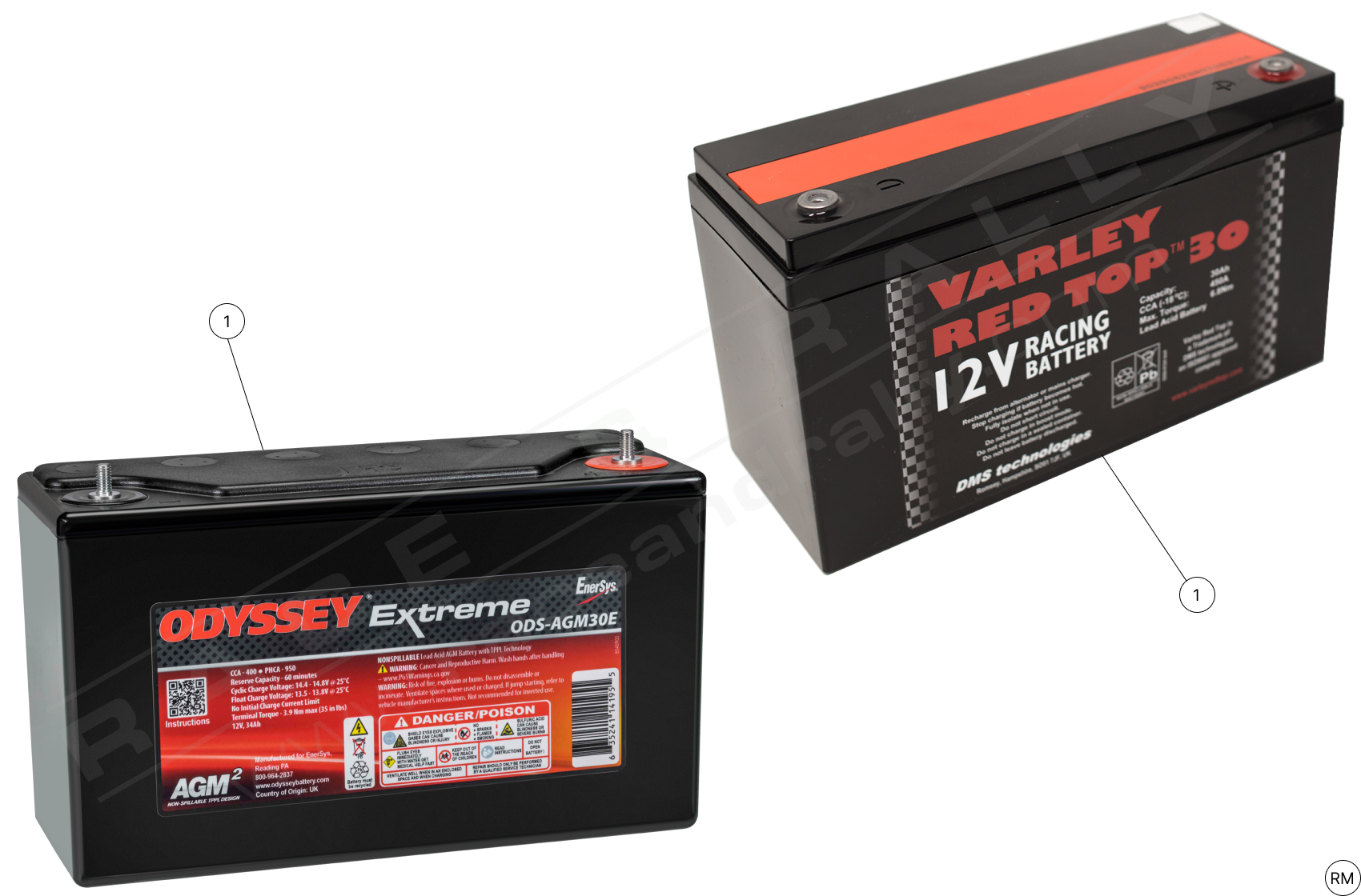 Battery - Race and Rally