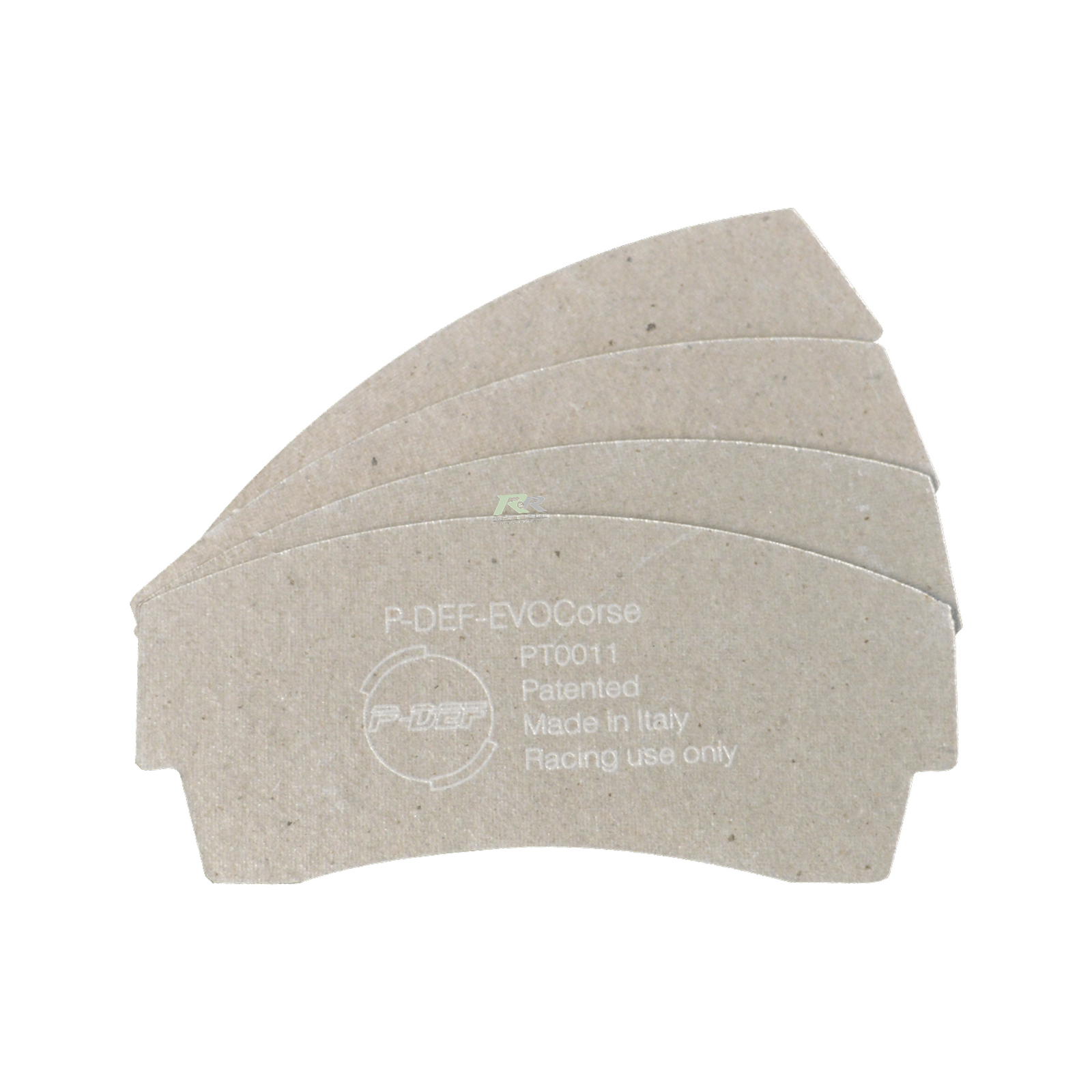 P-DEF Brake Pad Insulator Kit (4 plates) - FRP219 / 5007 / 7745