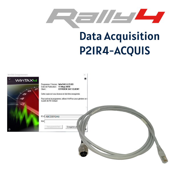 Data acquisition kit 208 R4 - Race and Rally