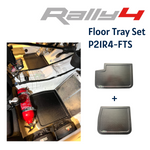 Rally 4 Carbon Foot Trays - Pair