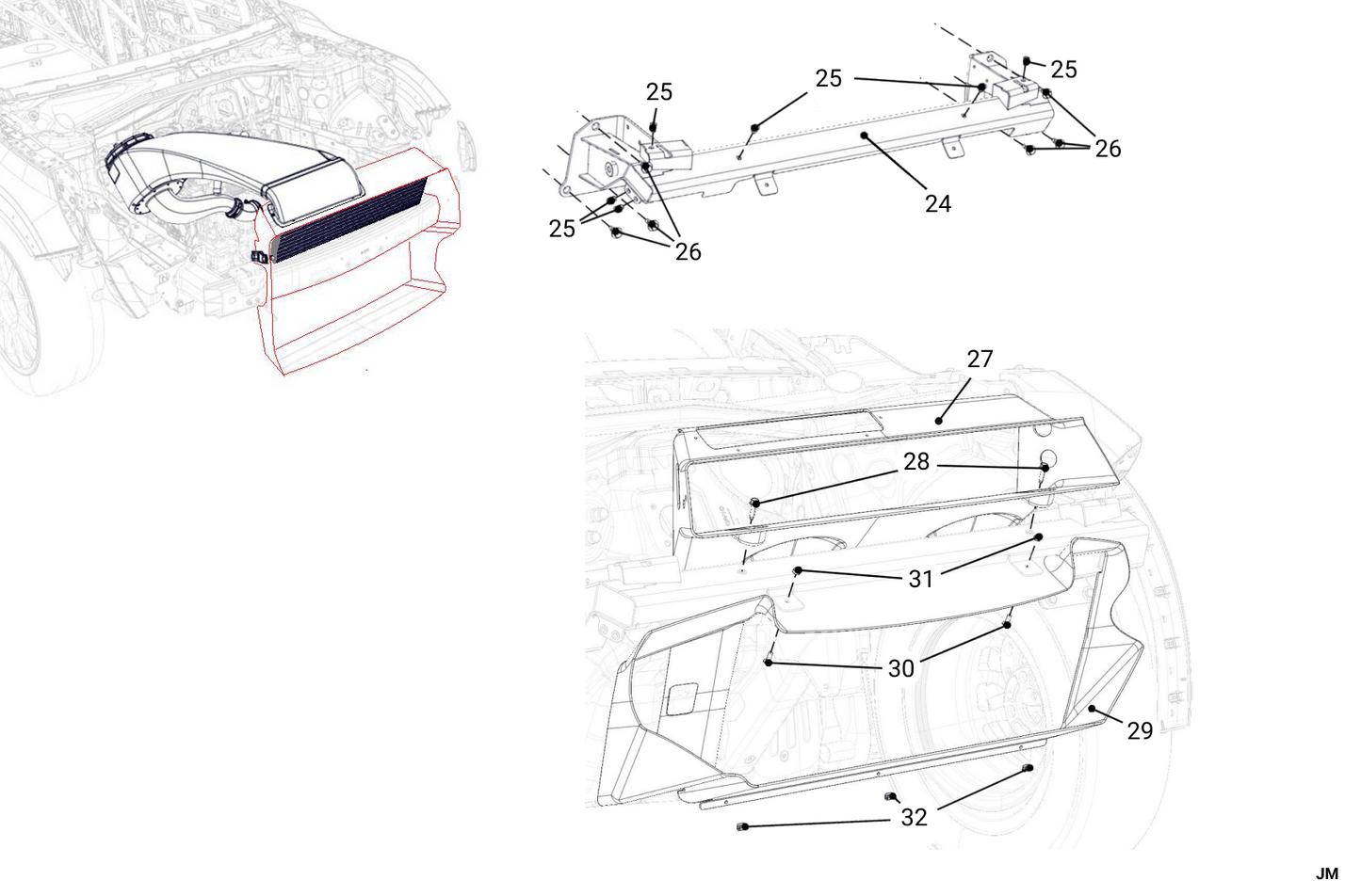 R1A - Front Bumper - Race and Rally