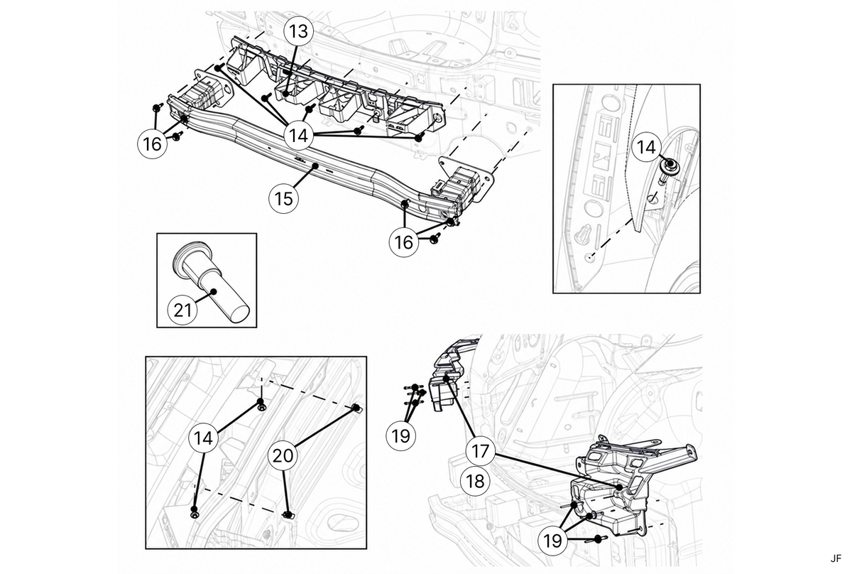 R1B - Rear Bumper - OR4