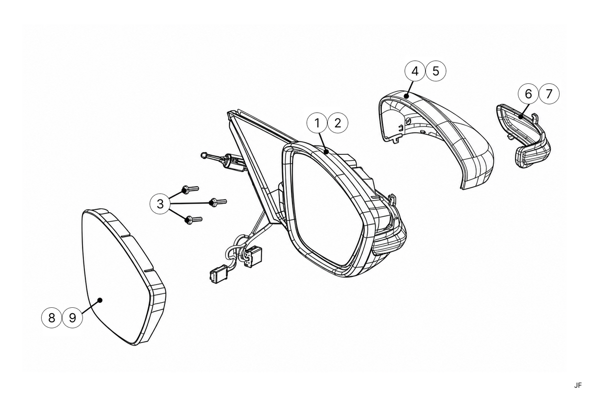 R5A - Door Mirrors - OR4