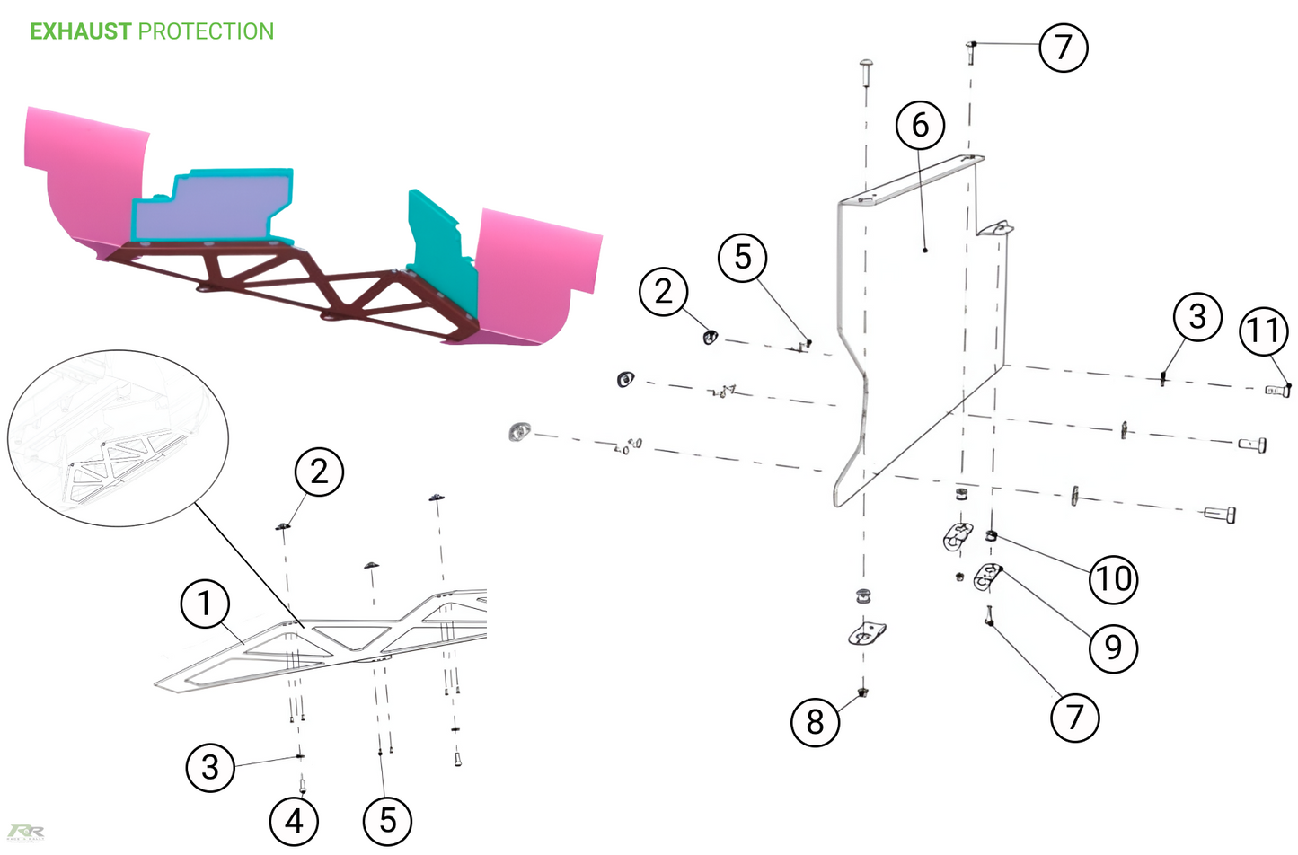 R6C - Exhaust Protection