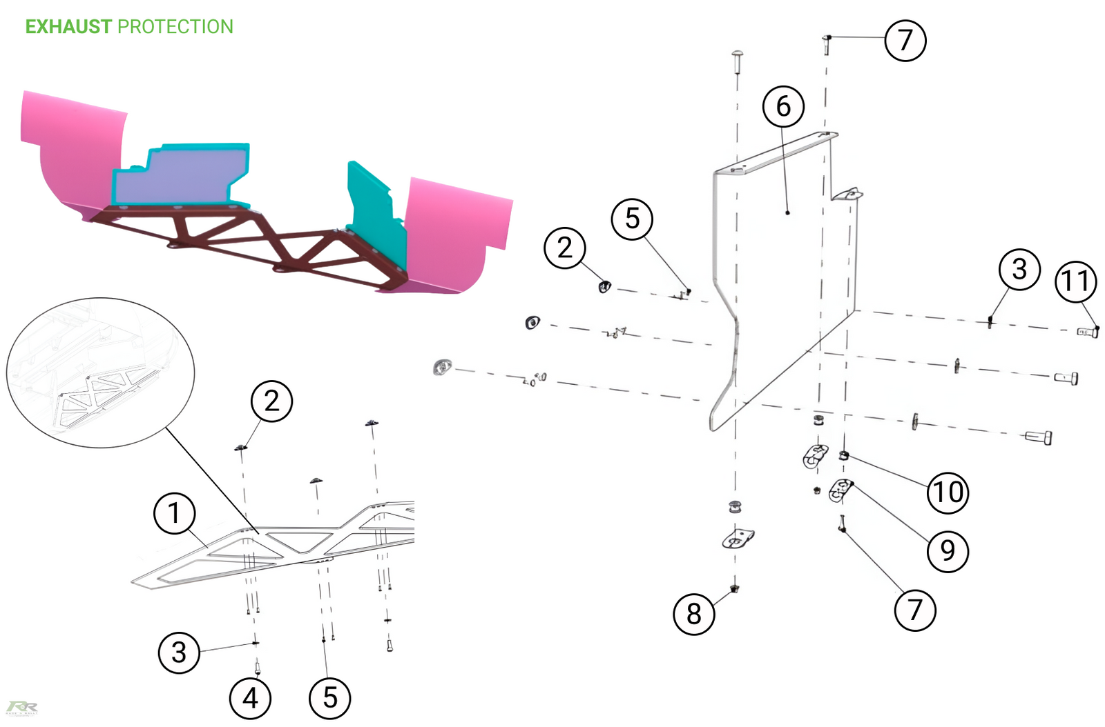 R6C - Exhaust Protection