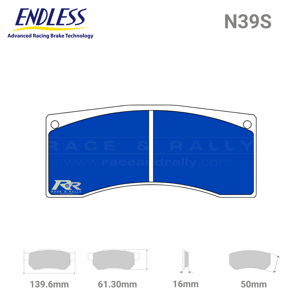 Endless RCP108 Brake Pad Set - N39S