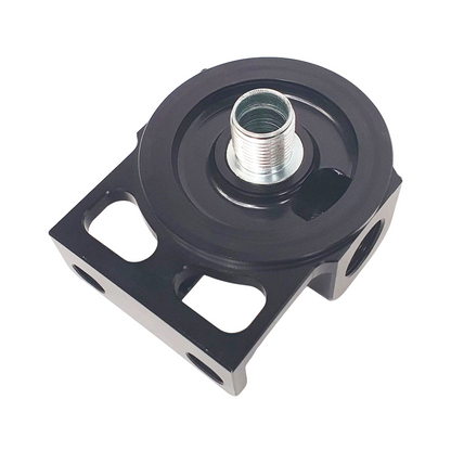 Remote Oil Filter Head - Billet - Race and Rally