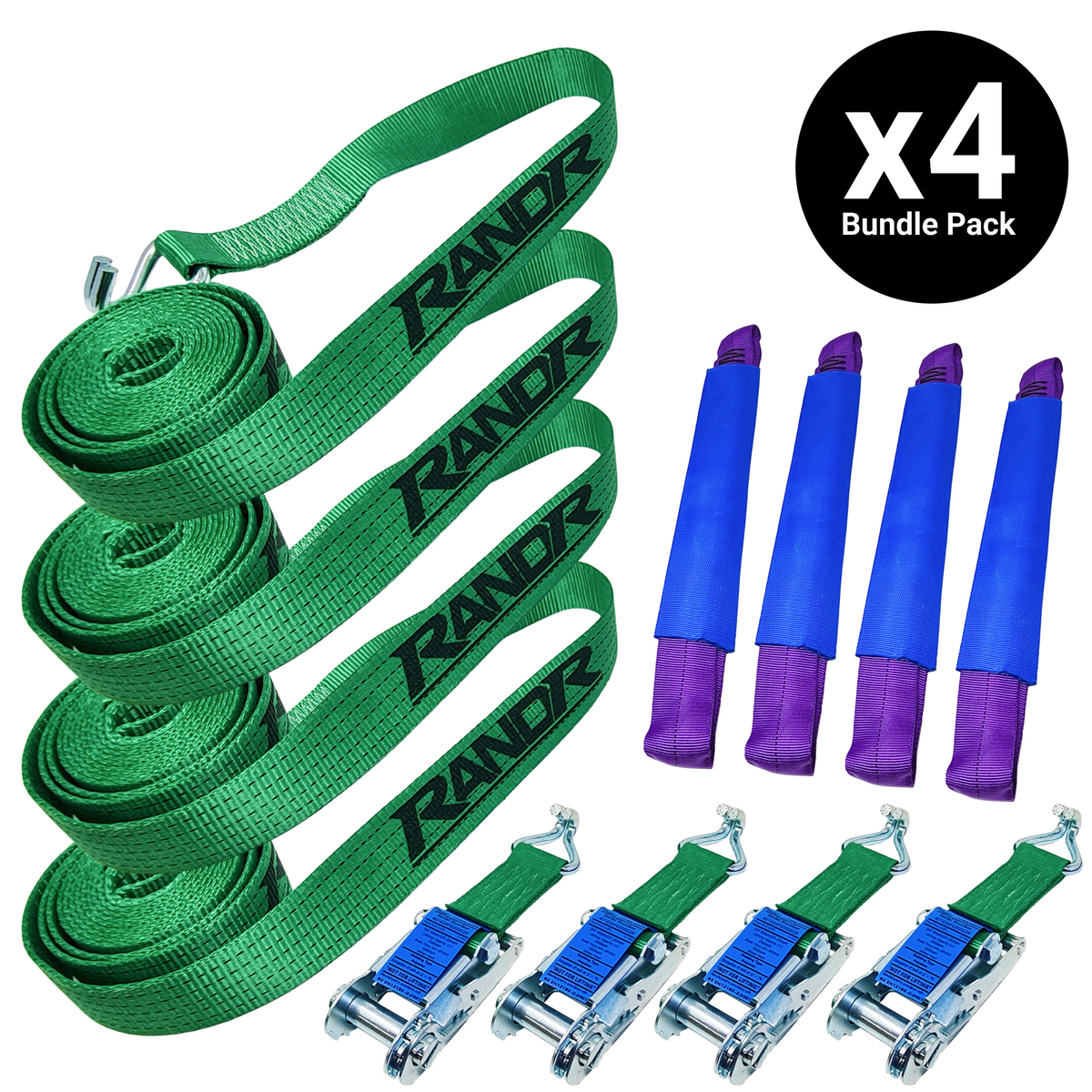 50mm 'Around Wheel' Car Transporter Strap