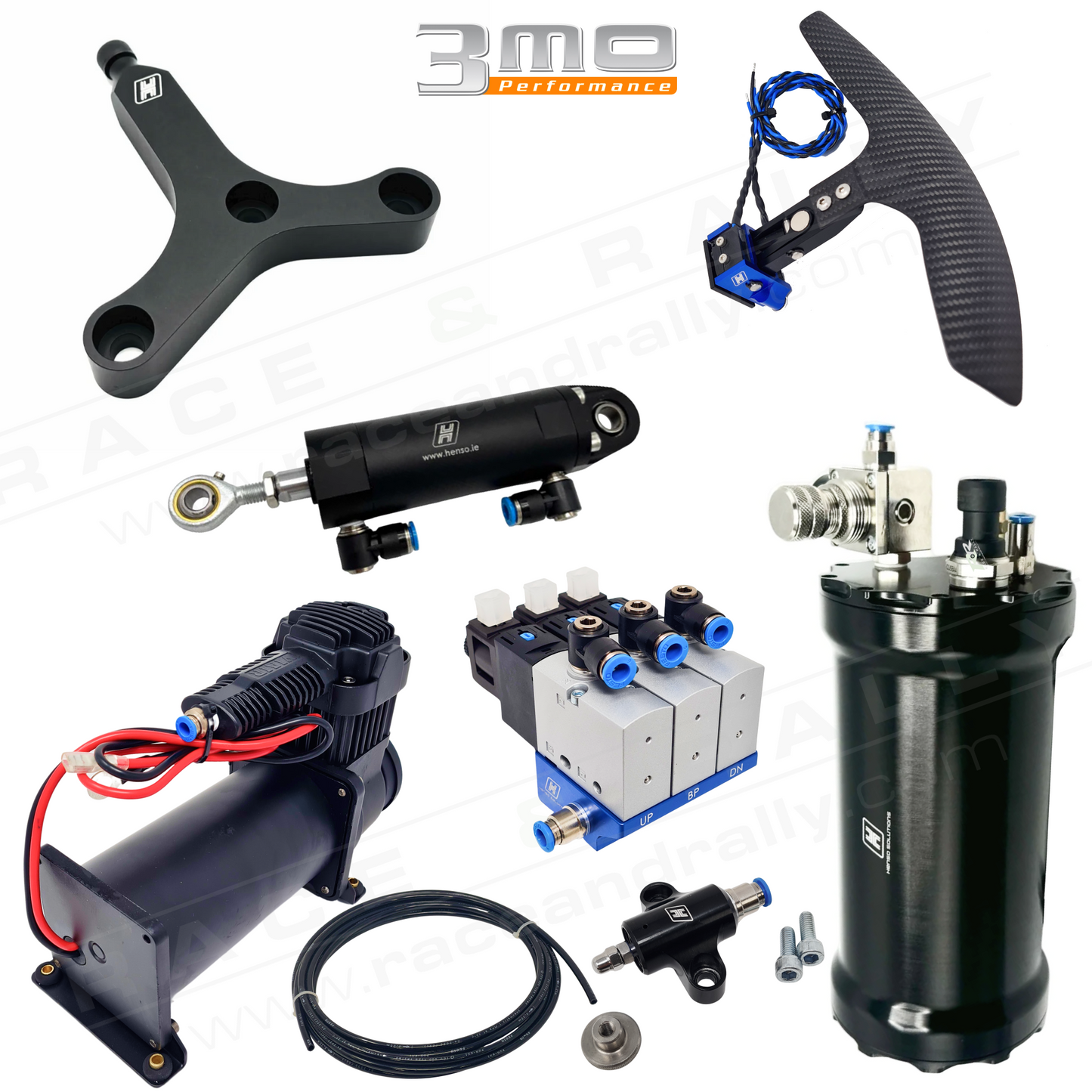 Complete Pneumatic Paddle Shift Kit for 3MO TXL Gearbox - Race and Rally