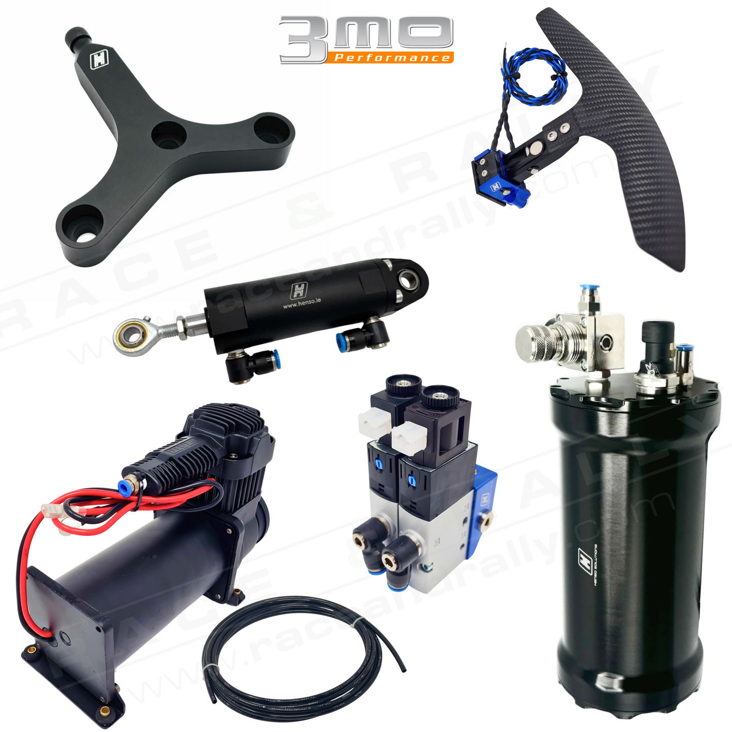 Complete Pneumatic Paddle Shift Kit for 3MO TXL Gearbox - Race and Rally