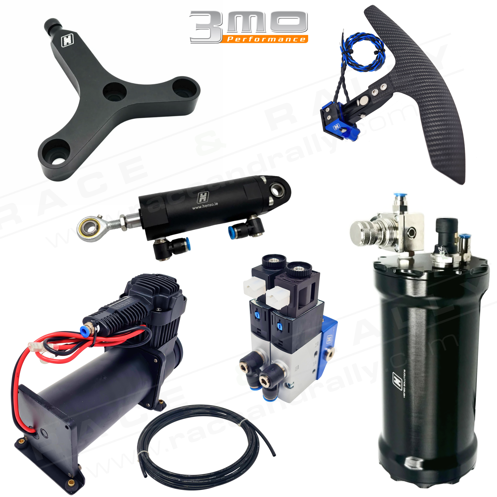 Complete Pneumatic Paddle Shift Kit for 3MO TXL Gearbox - Race and Rally