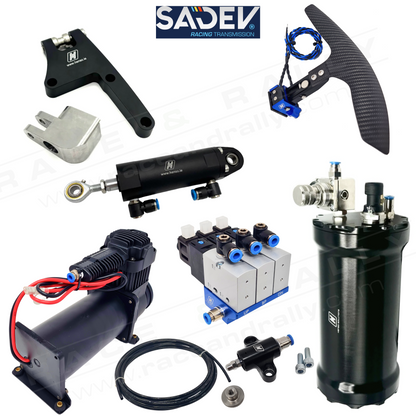 Complete Pneumatic Paddle Shift Kit for Sadev SCL82-17 Gearbox - Race and Rally