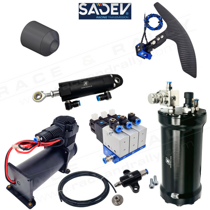Complete Pneumatic Paddle Shift Kit for Sadev SL90-20 Gearbox - Race and Rally