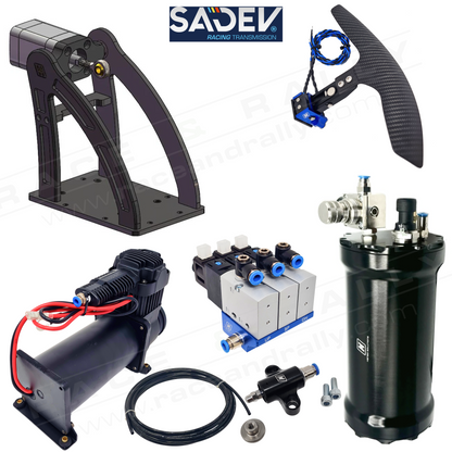 Complete Pneumatic Paddle Shift Kit for Sadev FWD Gearboxes - Race and Rally