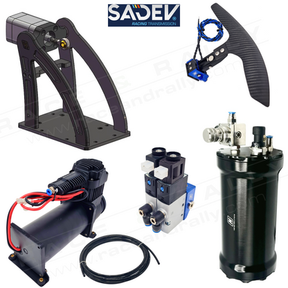 Complete Pneumatic Paddle Shift Kit for Sadev FWD Gearboxes - Race and Rally