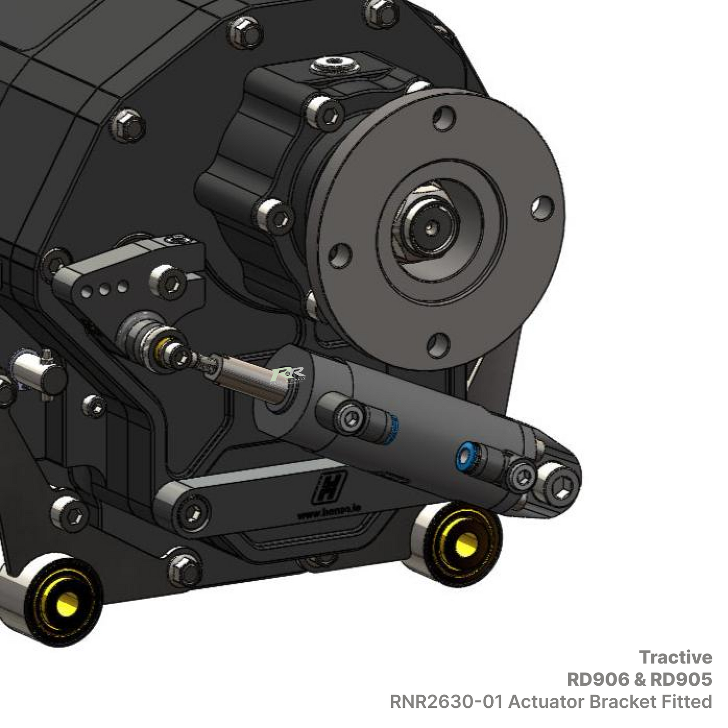Paddle-Shift Actuator Mounting Brackets - Race and Rally
