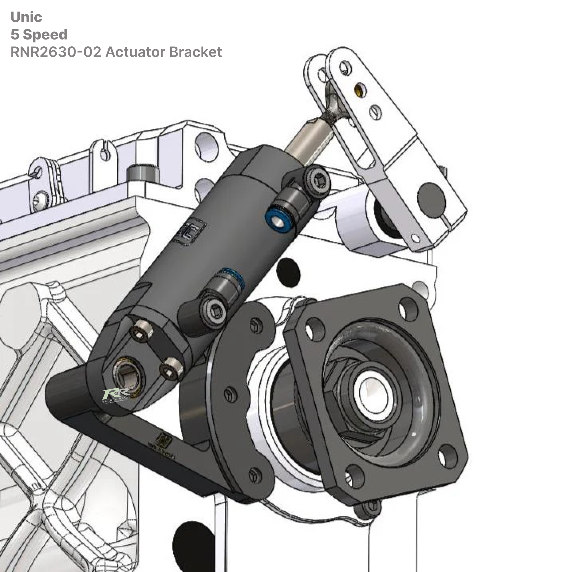 Paddle-Shift Actuator Mounting Brackets - Race and Rally