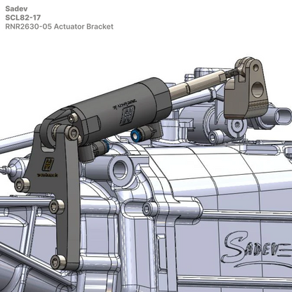 Paddle-Shift Actuator Mounting Brackets - Race and Rally