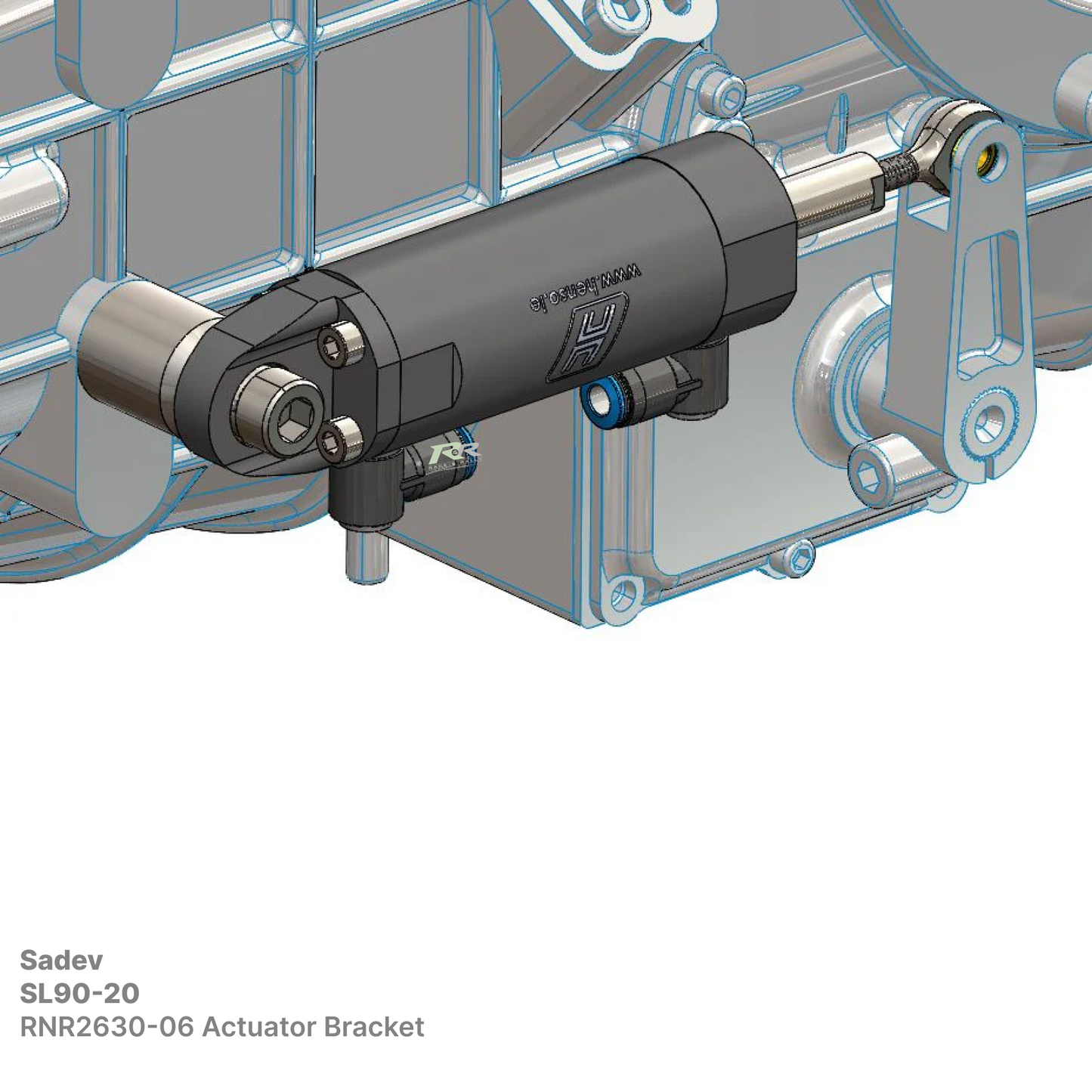 Paddle-Shift Actuator Mounting Brackets - Race and Rally