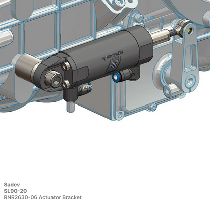 Paddle-Shift Actuator Mounting Brackets - Race and Rally