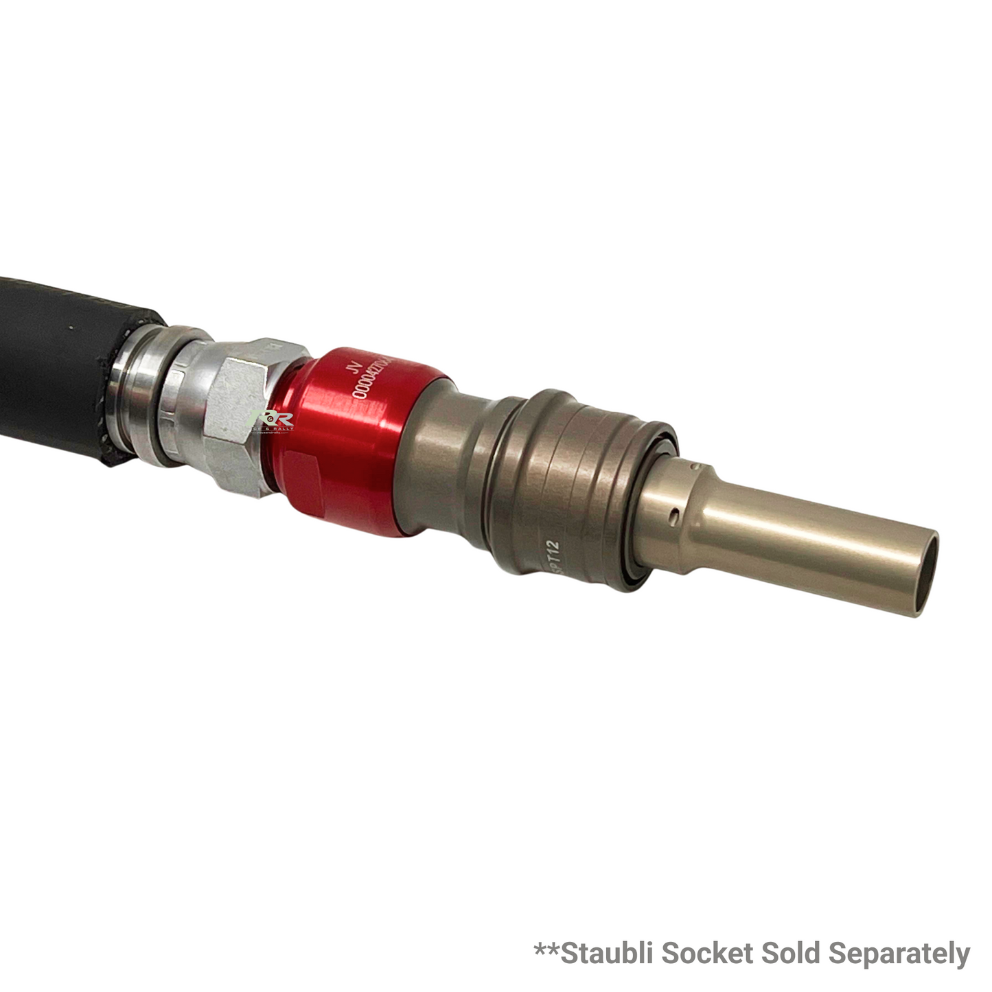 Staubli Dry Break Connector for Standard Filler Neck Tanks - Race and Rally