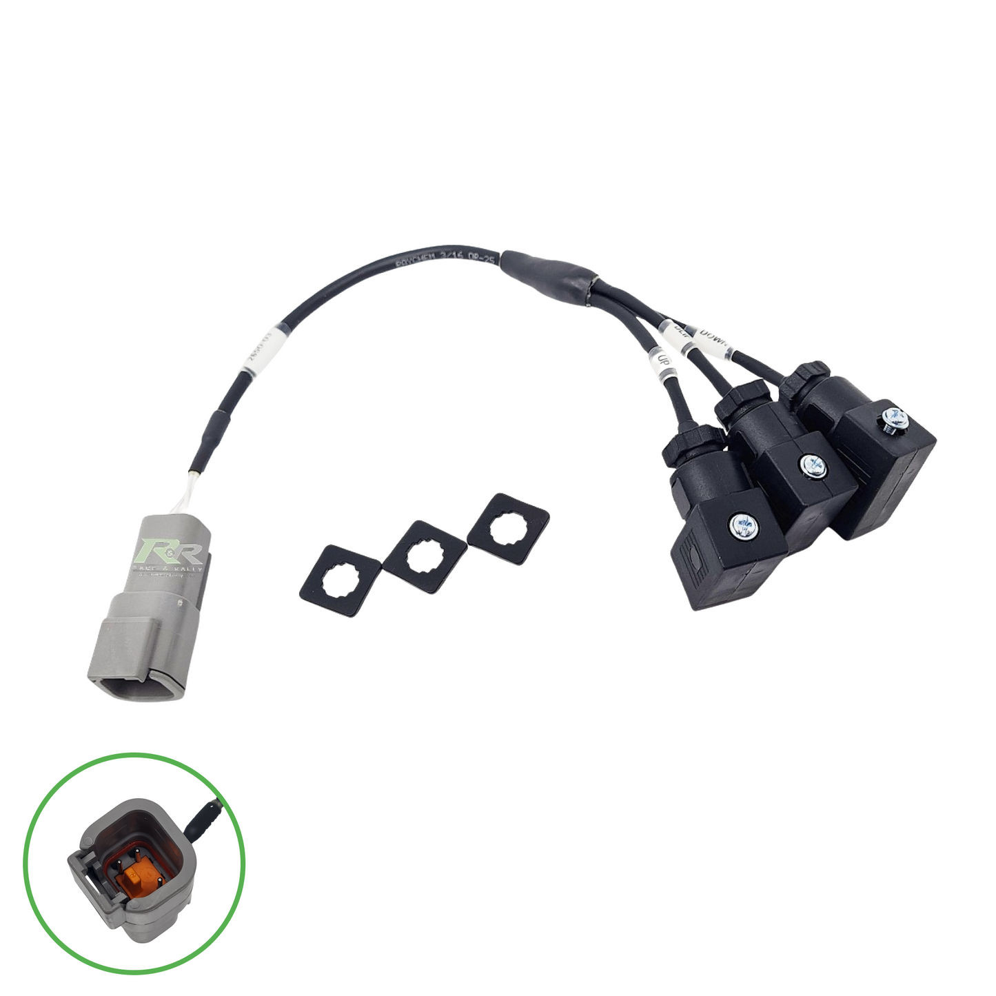 Valve Block Wiring Harness - Triple - Race and Rally