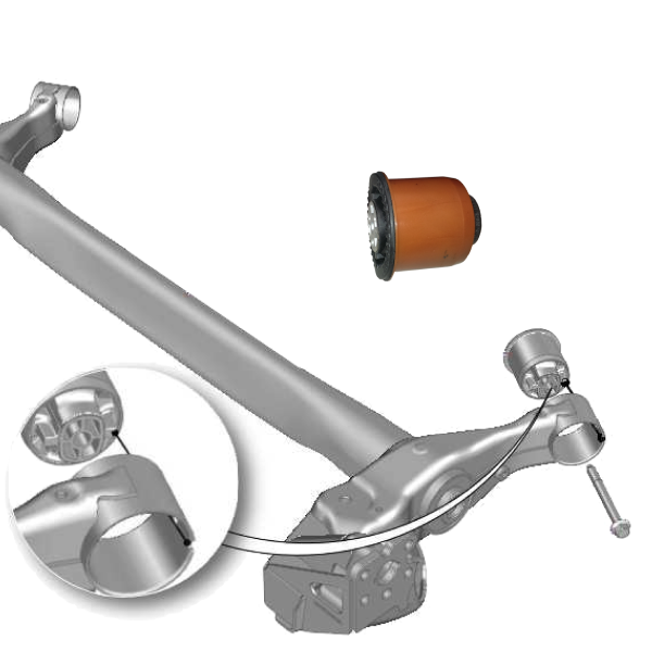 1407 - Rear crossmember Flexible Joint