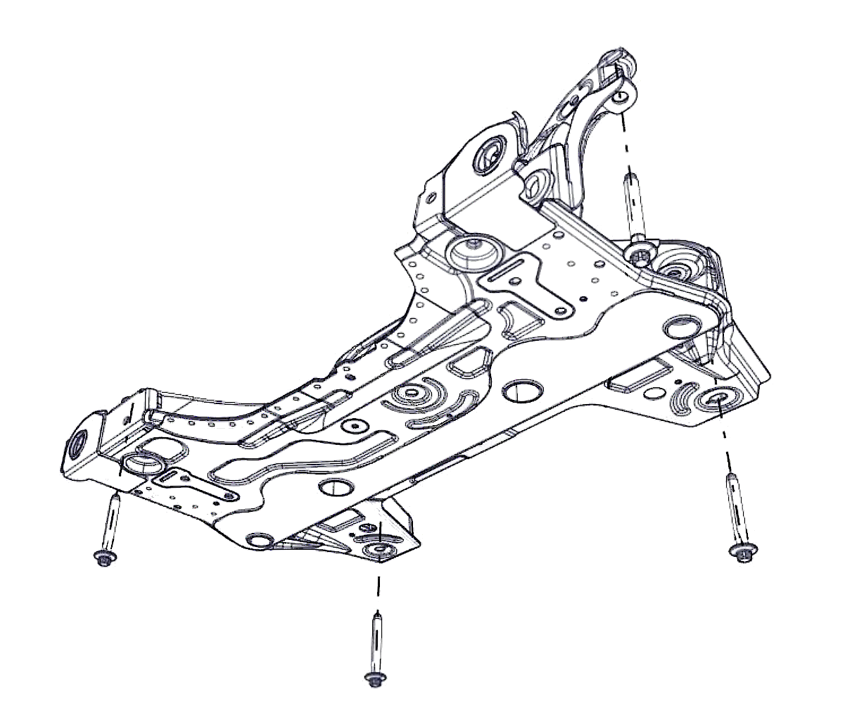 E11 - Front subframe