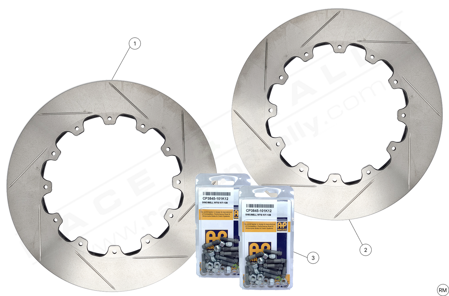 Front Tarmac Brake Discs - Race and Rally