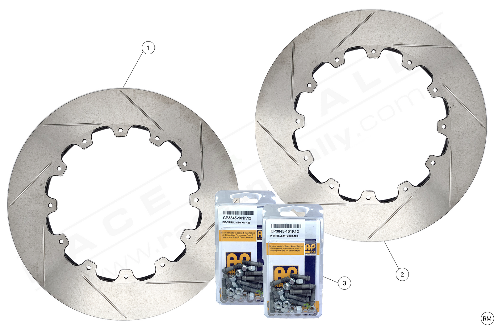 Front Tarmac Brake Discs - Race and Rally