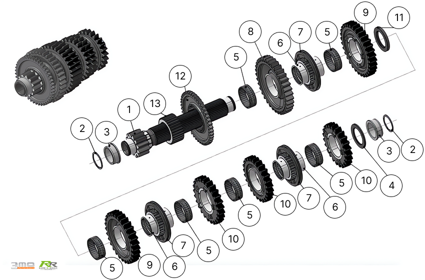 ETV-R Secondary Line Assembly