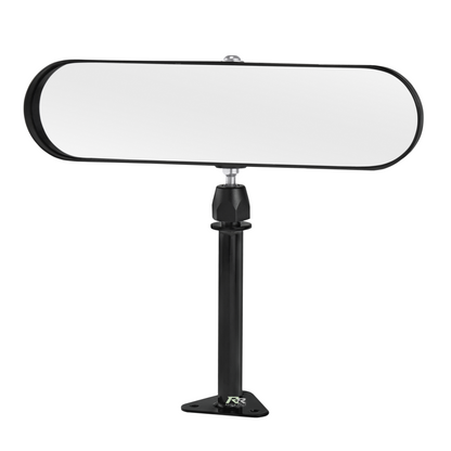 SPA Sports Car Convex Black Mirror - 100mm Post