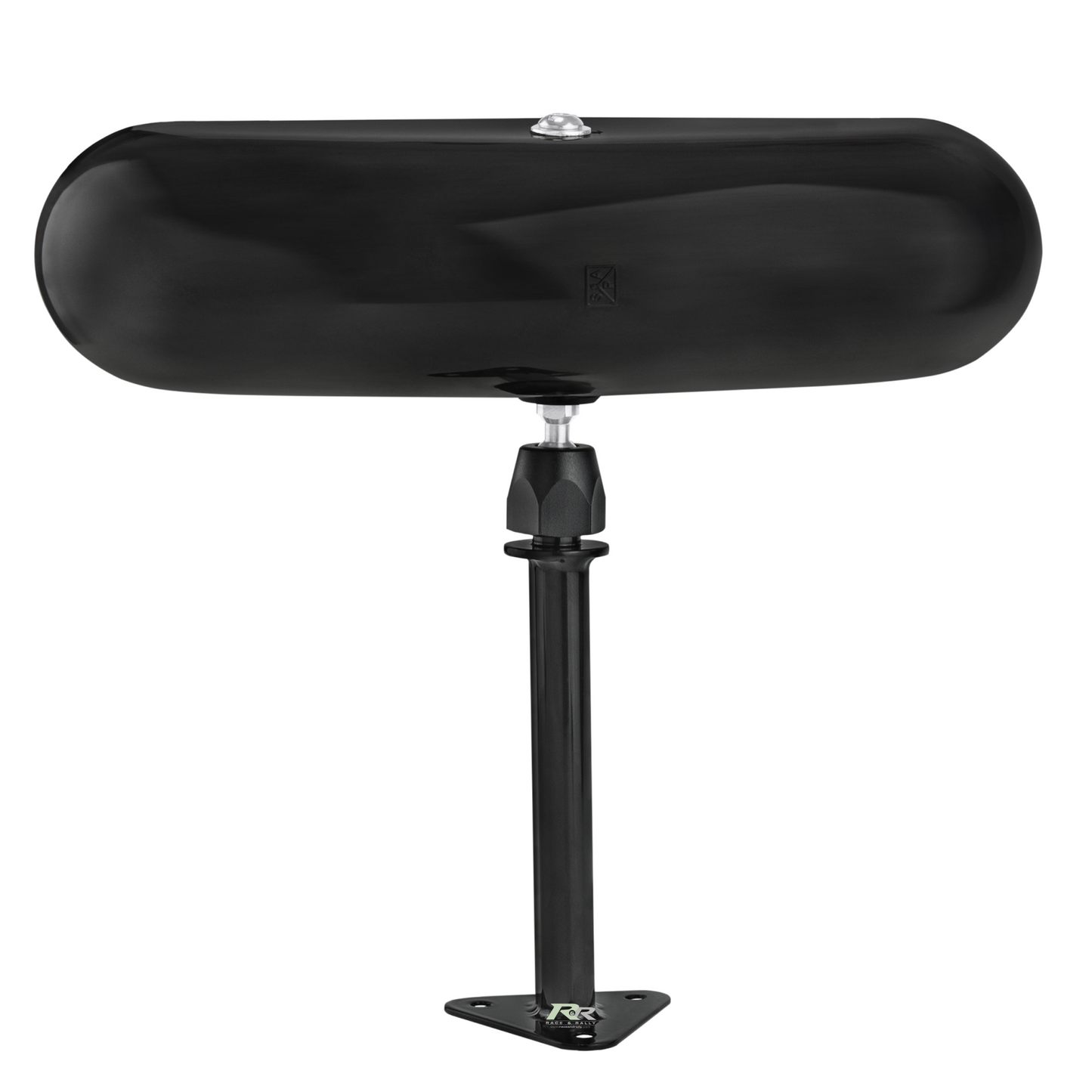 SPA Sports Car Convex Black Mirror - 100mm Post