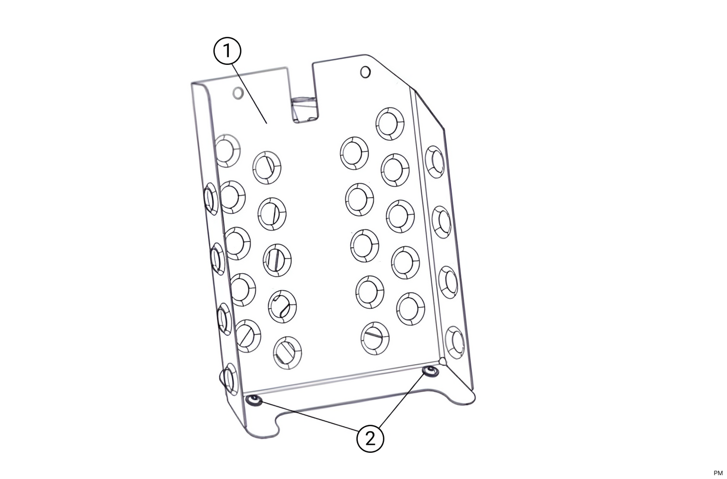 T5B - Co-Driver Foot Rest