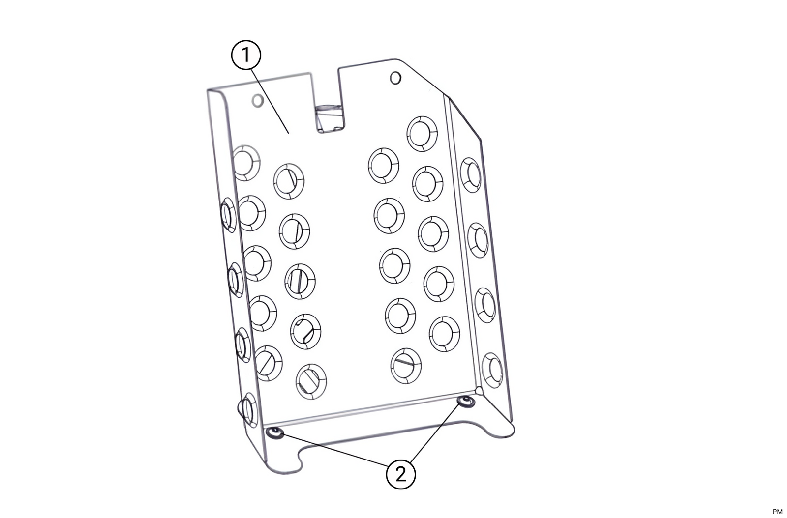 T5B - Co-Driver Foot Rest