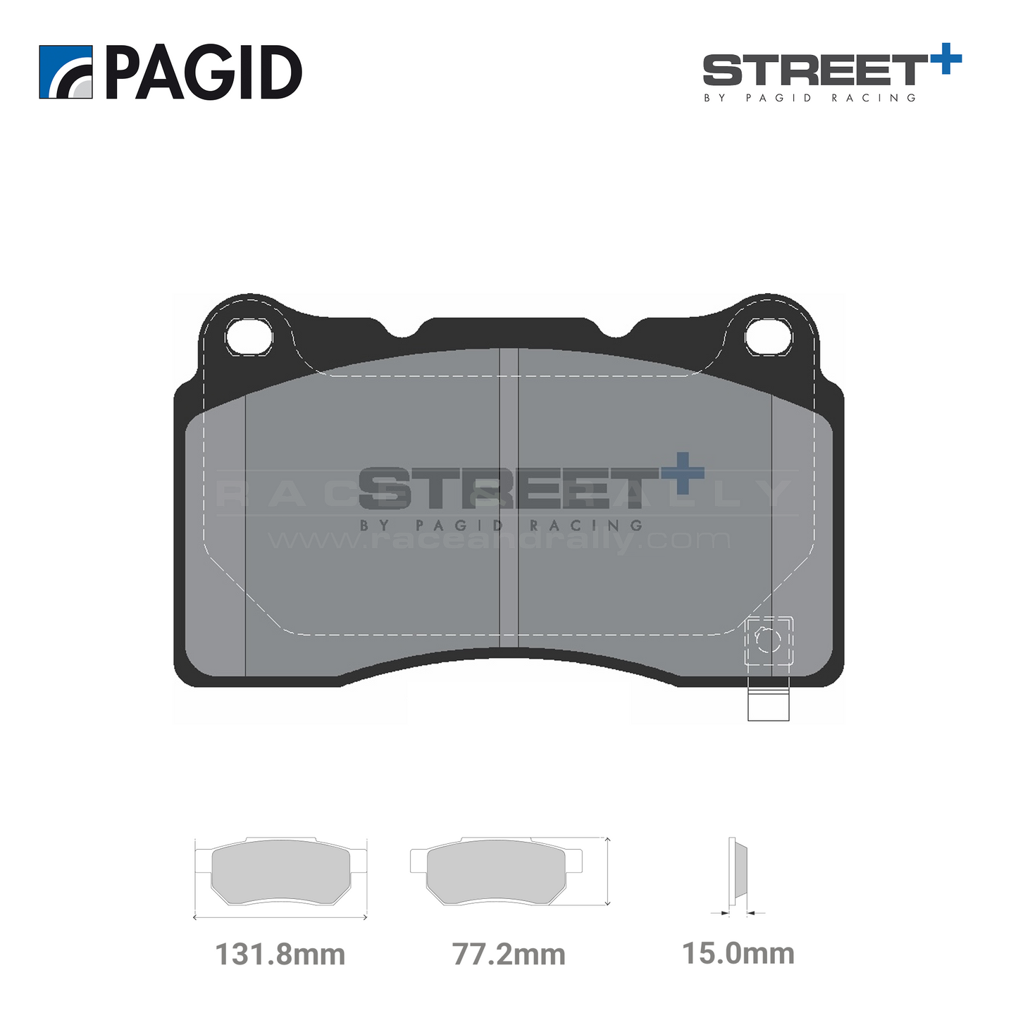 T8026SP2001 Pagid Street+ Brake Pad Set