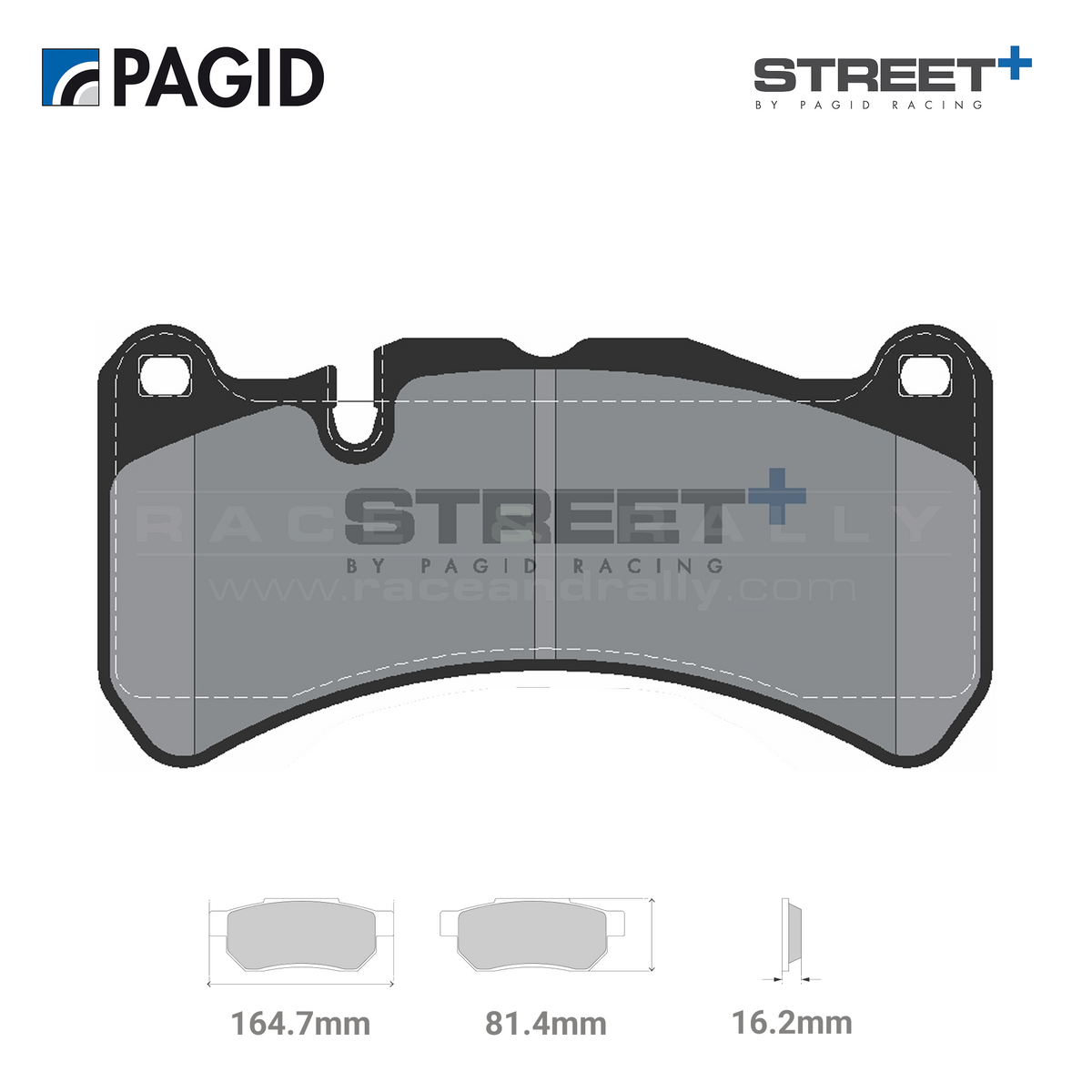 T8052SP2001 Pagid Street+ Brake Pad Set