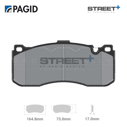T8068SP2001 Pagid Street+ Brake Pad Set