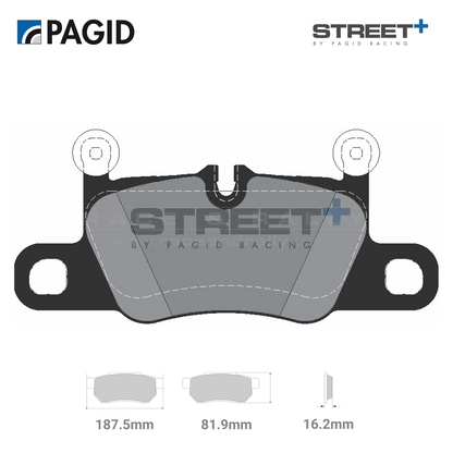T8275SP2001 Pagid Street+ Brake Pad Set