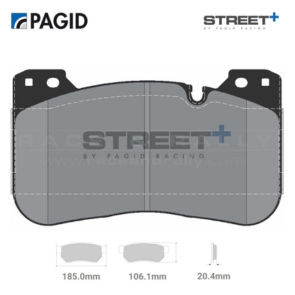 T8289SP2001 Pagid Street+ Brake Pad Set