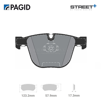 T8297SP2001 Pagid Street+ Brake Pad Set