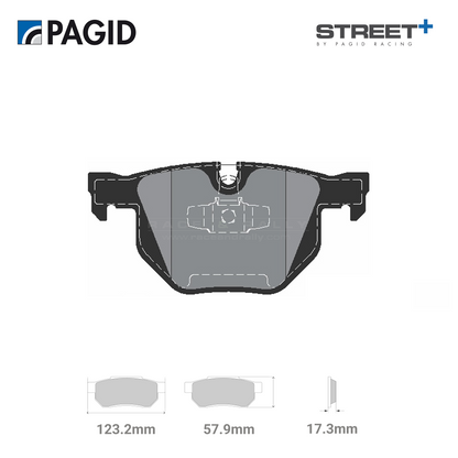 T8298SP2001 Pagid Street+ Brake Pad Set
