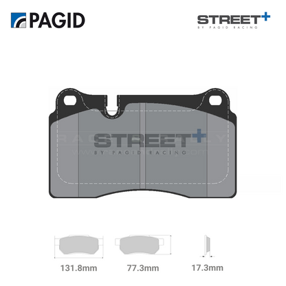 T8299SP2001 Pagid Street+ Brake Pad Set