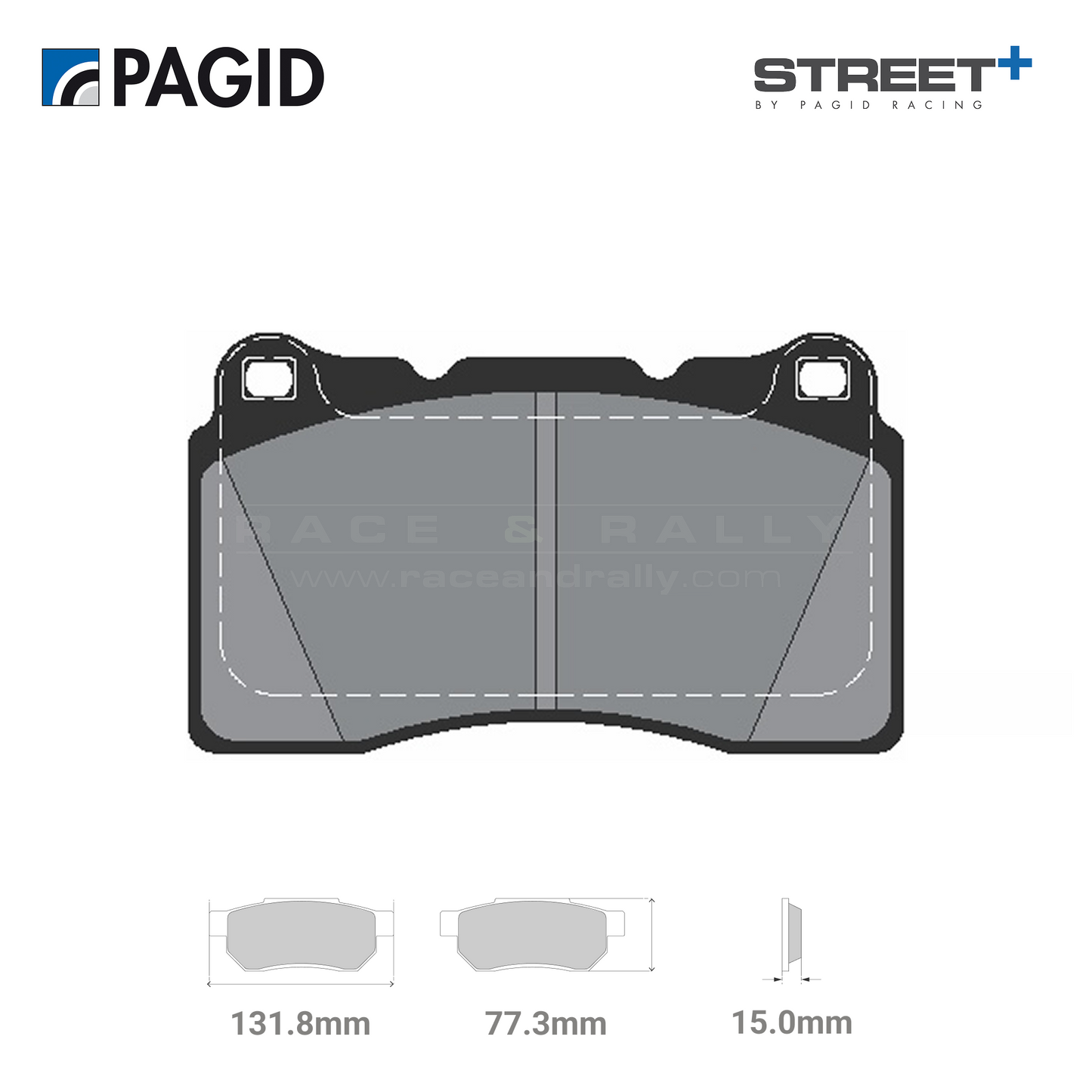 T8300SP2001 Pagid Street+ Brake Pad Set