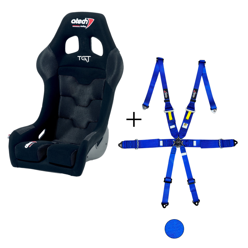 Atech Target Seat & Harness Bundle - Race and Rally