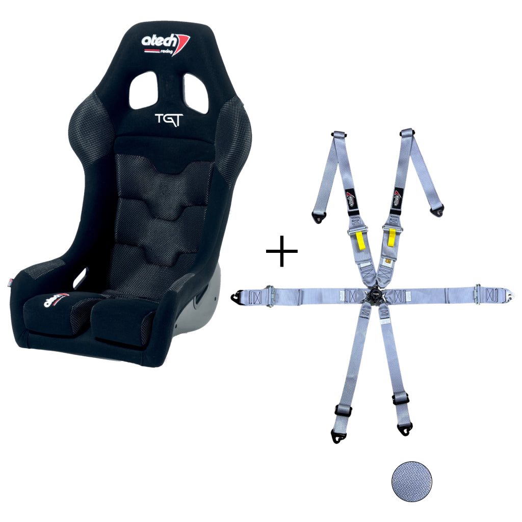 Atech Target Seat & Harness Bundle - Race and Rally