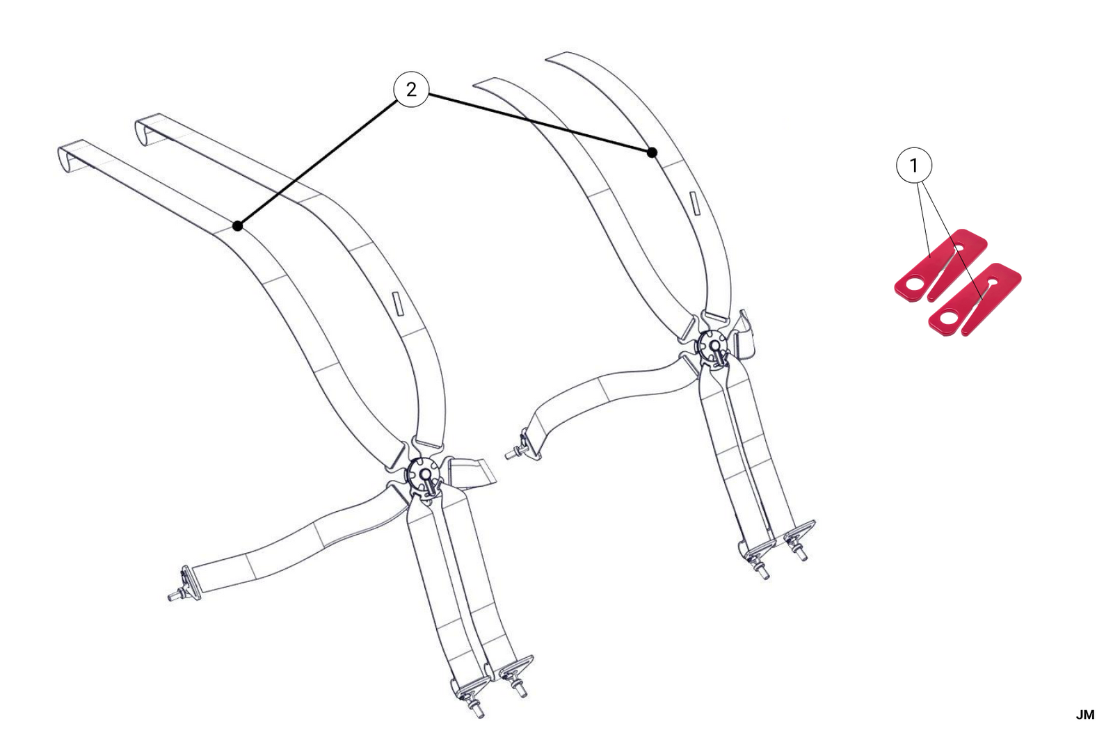 U1A - Harness - Race and Rally