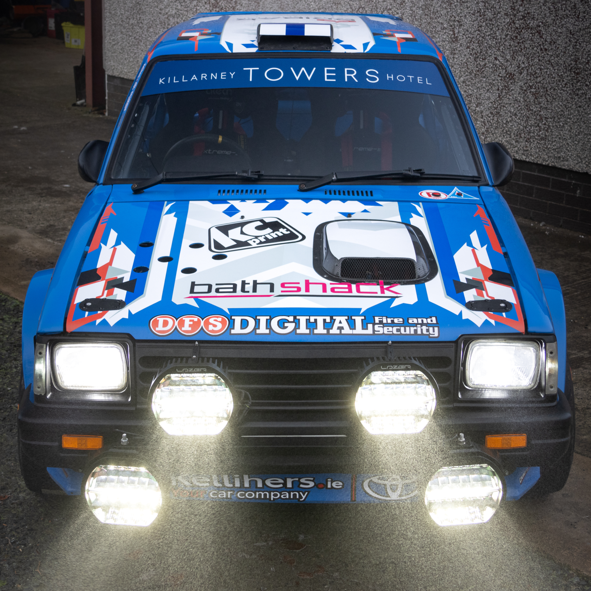 Universal Rally Kit - 4 Lamp - Sentinel 9" Elite - Race and Rally