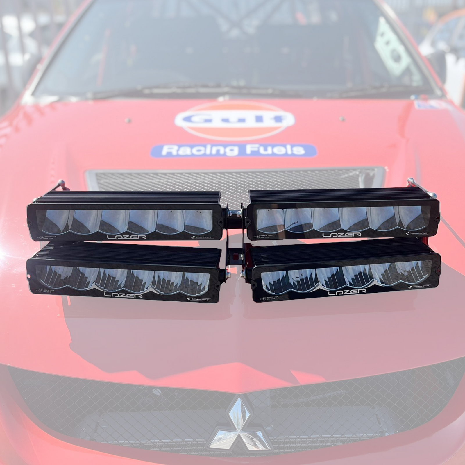 Universal Rally Kit - 4 Lamp - Carbon-6