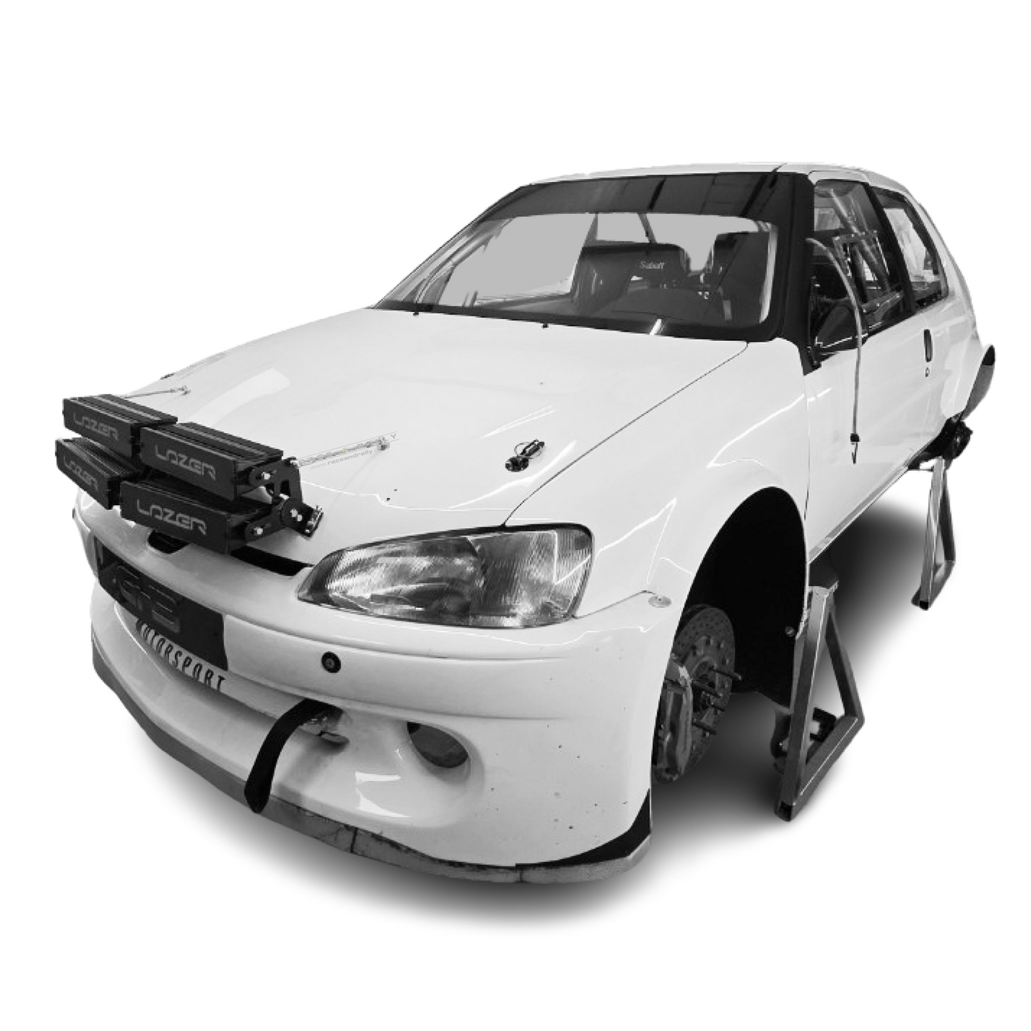 Universal Rally Kit - 4 Lamp - Carbon-6